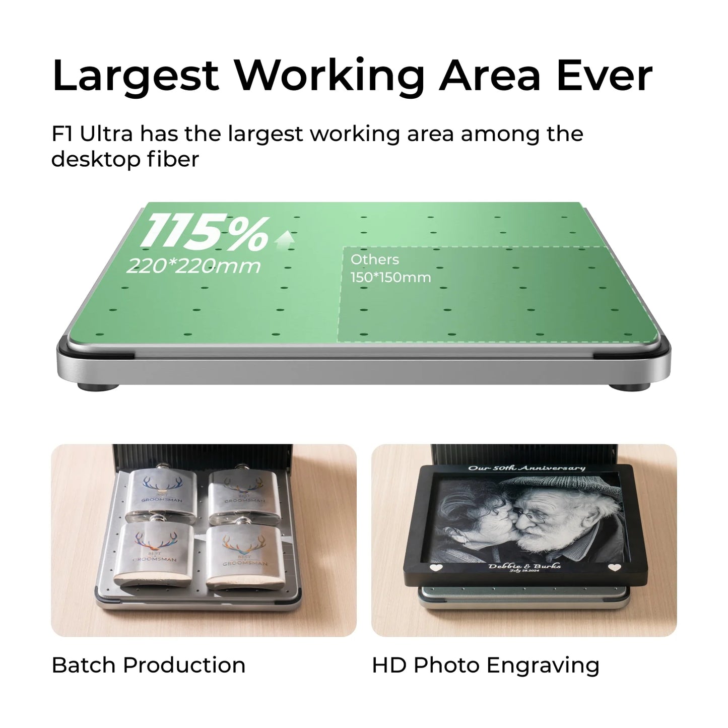 xTool F1 Ultra 20W Fiber and Diode Dual Laser Engraver