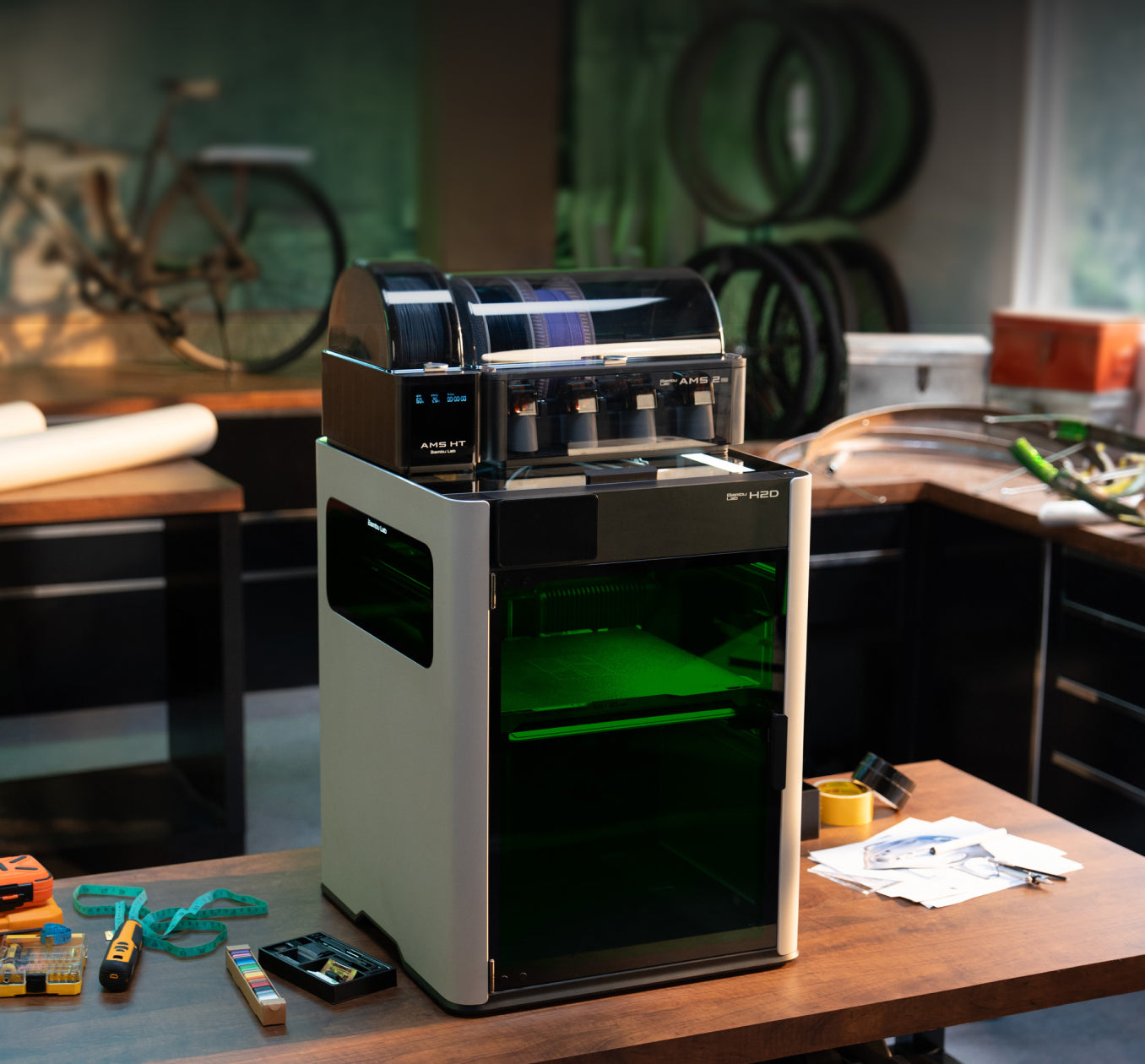 Bambu Lab H2D 3D Printer
